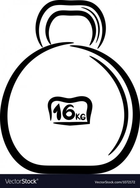 Силач с гирями