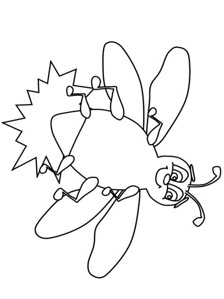 Светлячок нарисовать ребенку