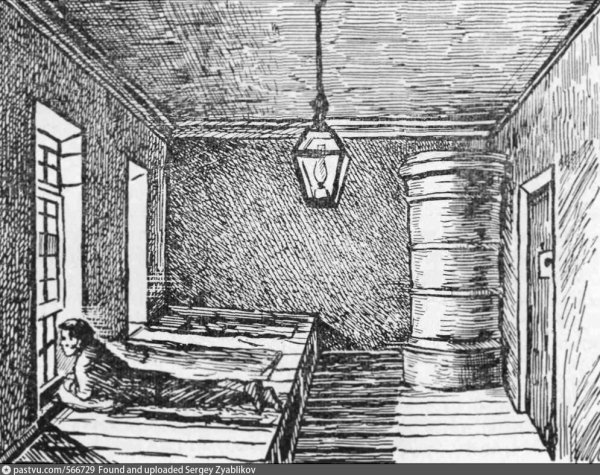 Тюрьма карандашом