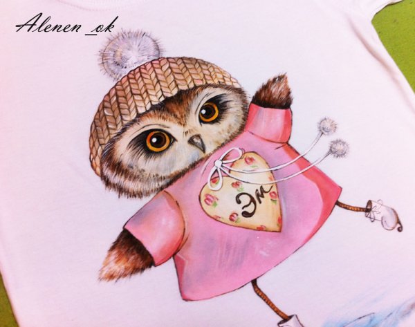 Совушки для срисовки