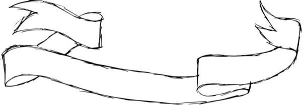 Лента для надписи контур