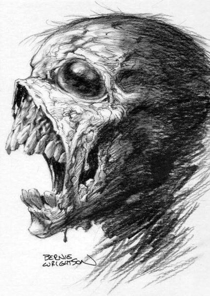 Страшные рисунки карандашом