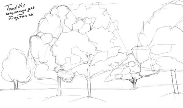 Раскраска природа для детей