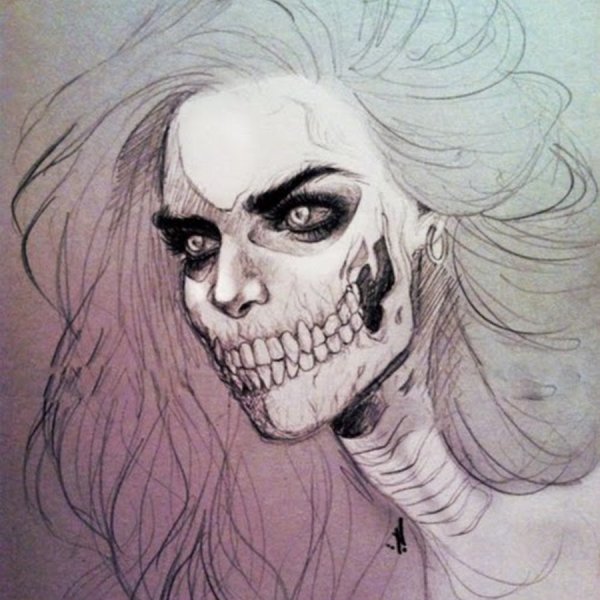Страшные рисунки карандашом