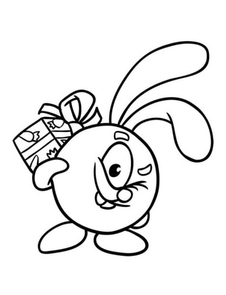 Панди из смешариков рисунок