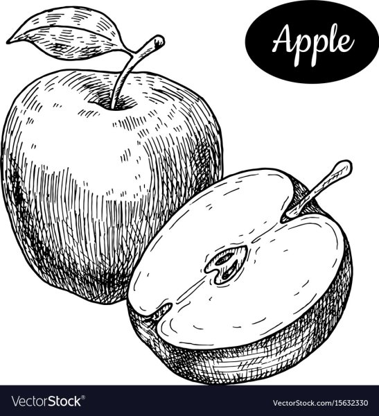 Яблоко скетч