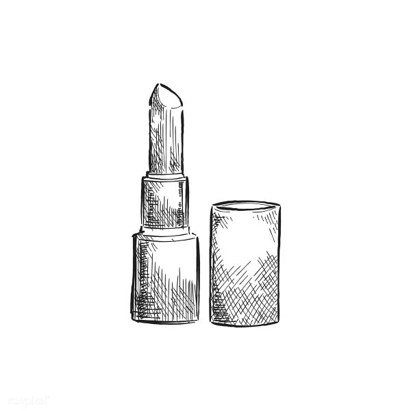 Нарисовать помаду