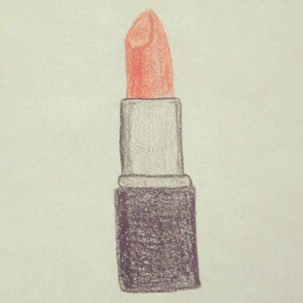 Помада эскиз карандаш