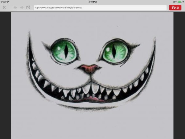 Алиса в стране чудес улыбка Чеширского кота