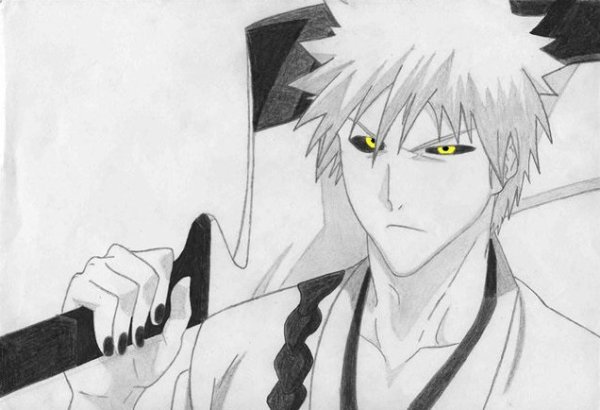 Ичиго Куросаки Lineart