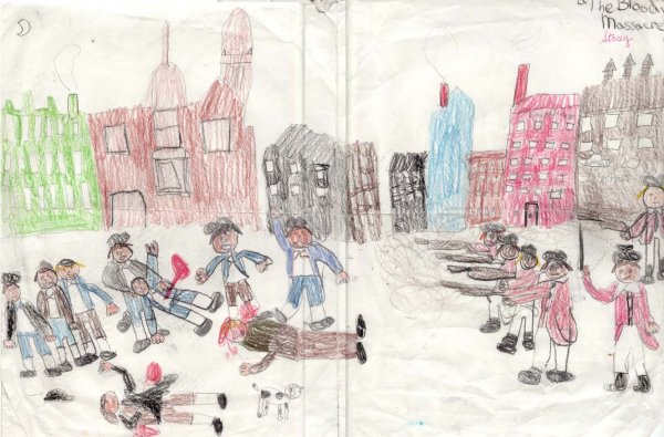 Хатынь детский рисунок