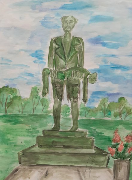 Хатынь памятник рисунок