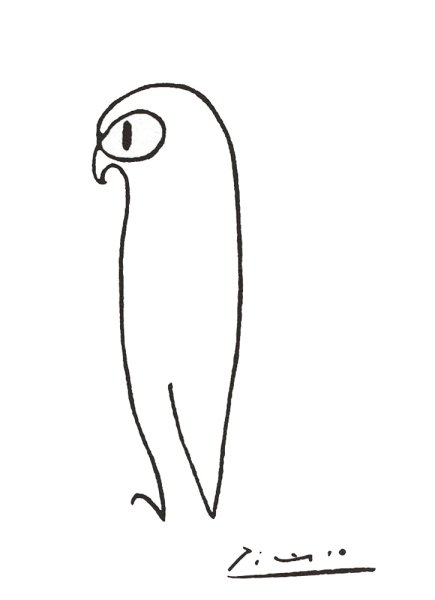 Пикассо одной линией