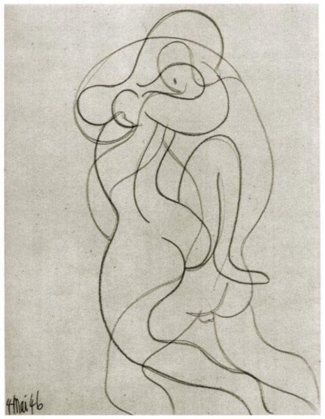 Пабло Пикассо линии картины