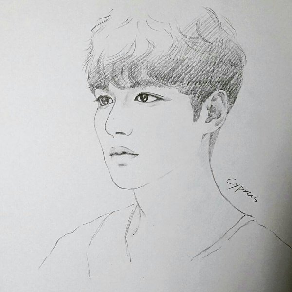 Ли мин Хо портрет