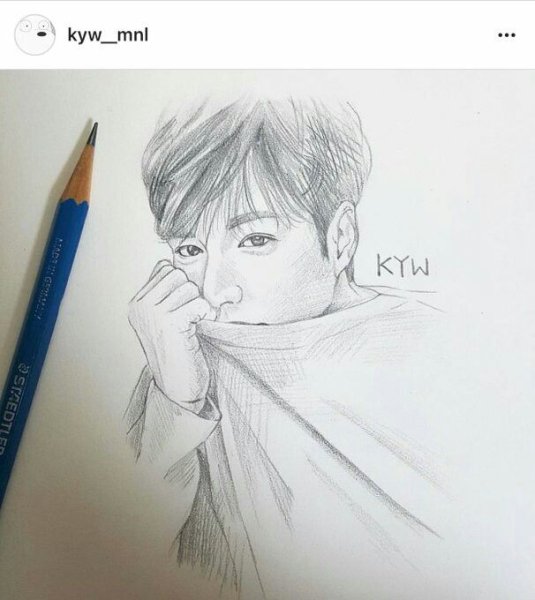 Ли мин Хо для срисовки