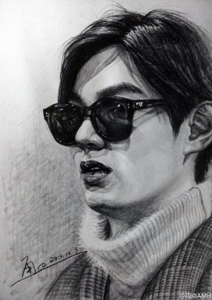 Ли мин Хо арт