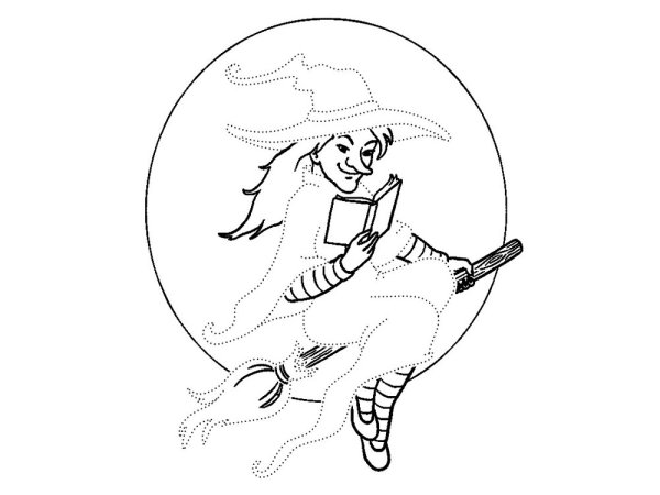 Ночь перед Рождеством раскраска