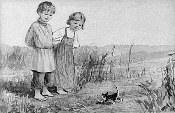 Произведения л н Толстого котенок