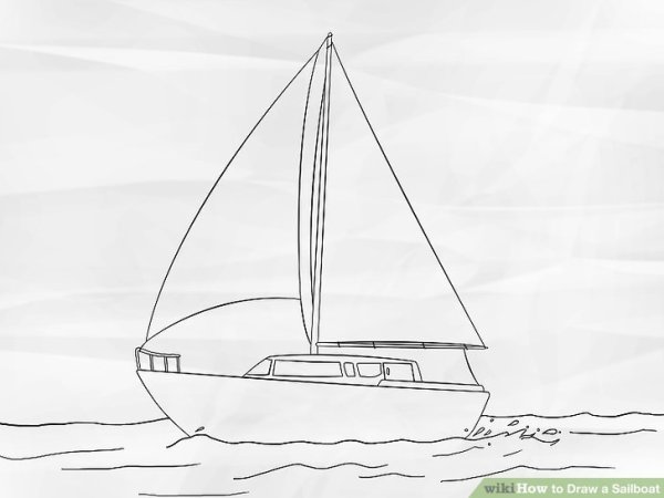 Лодка раскраска для детей