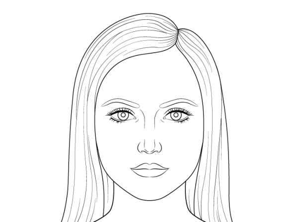 Лицо раскраска