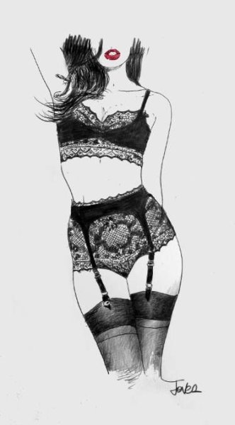 Зарисовки в кружевном белье