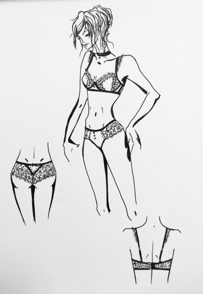 Эскизы Нижнего белья