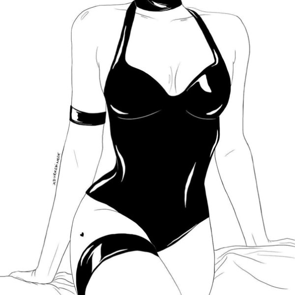 Эскизы девушек в Нижнем белье