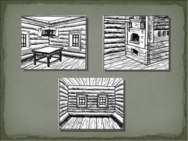 Русская изба изнутри изнутри 5 класс