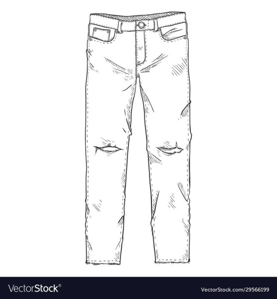 Джинсы контур