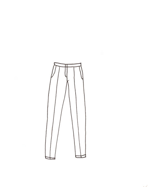 Джинсы раскраска