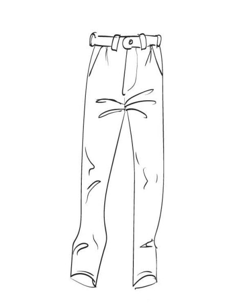 Одежда раскраска для детей