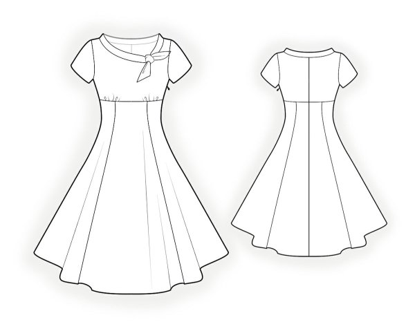 Платья для срисовки