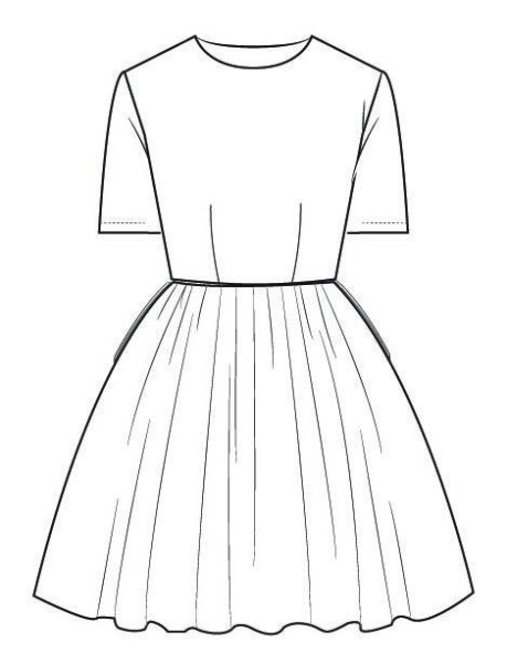 Эскизы платьев