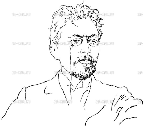 Чехов портрет