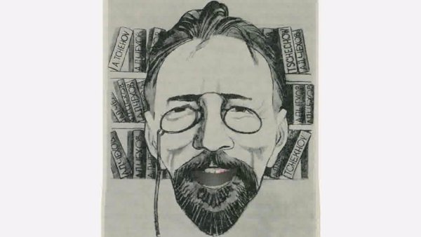 Антон Павлович Чехов улыбается