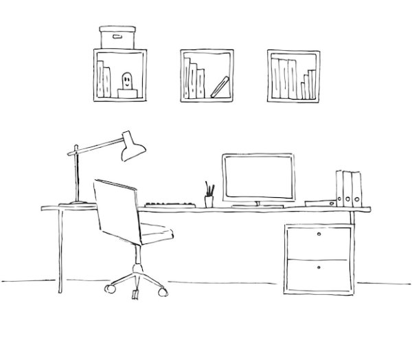 Рабочее место скетч