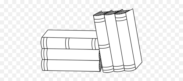 Книжная полка черно белая