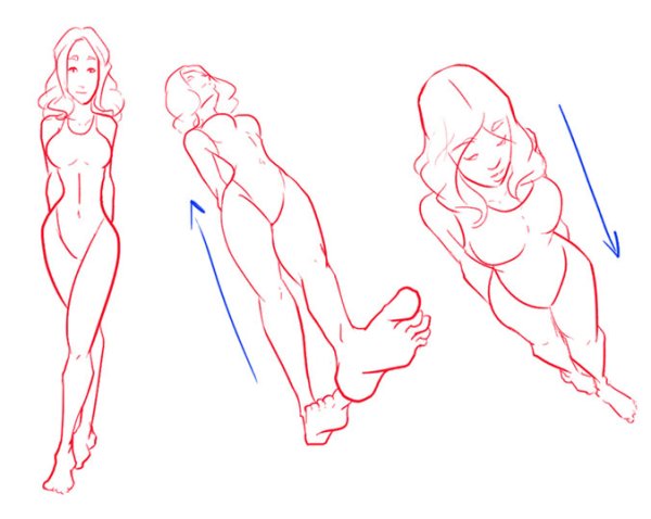 Женские позы