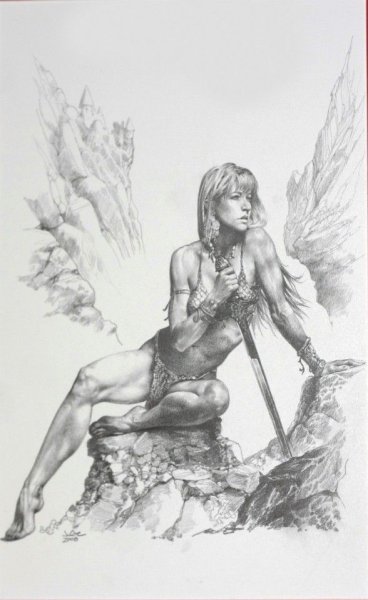 Карандашный рисунок границы Амазонка