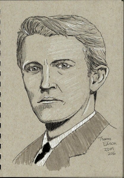 Эдисон Рей портрет