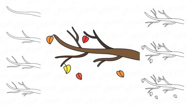 Веточки для рисования