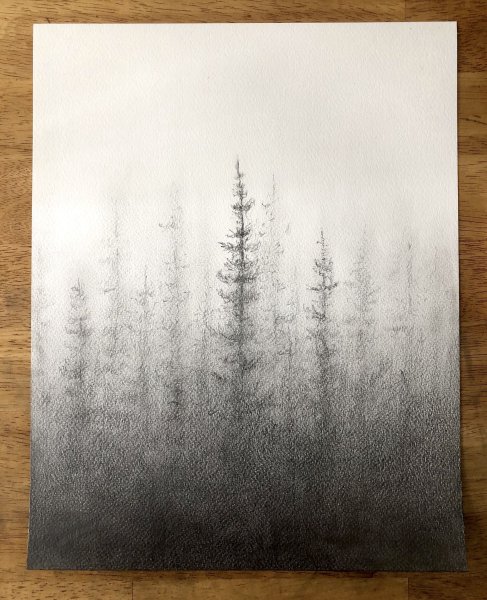 Рисунок на тему туман