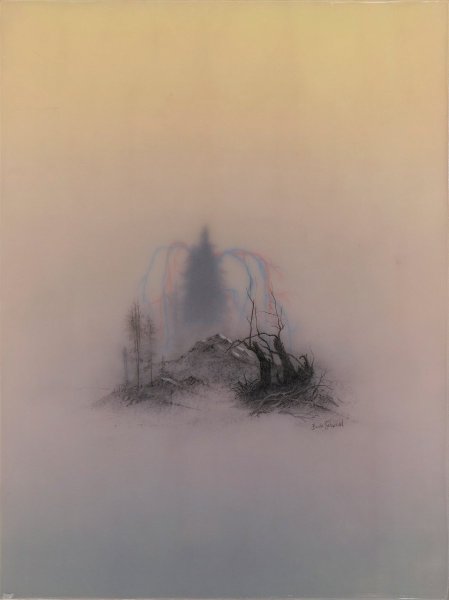 Туман карандашом