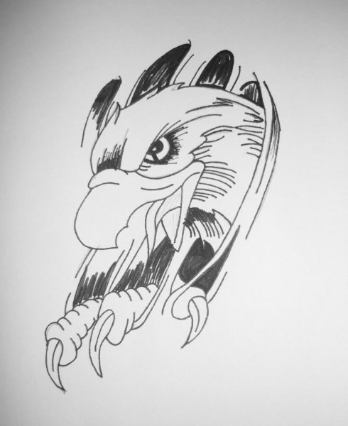 Татуировки карандашом