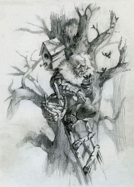 Домовой рисунок