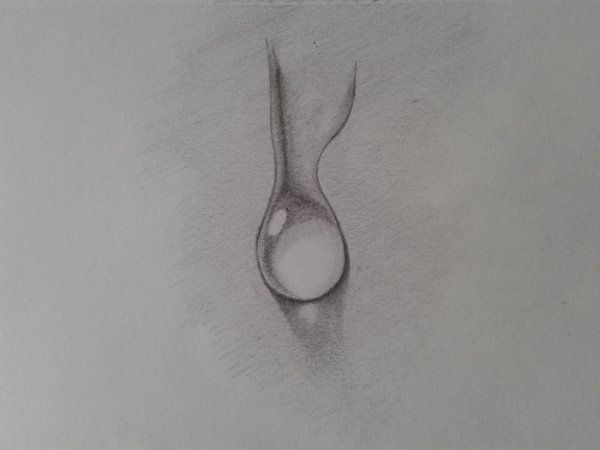 Капля простым карандашом