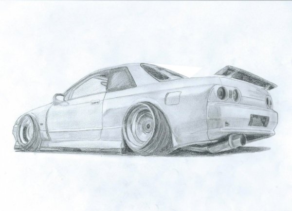 Nissan Skyline r32 Sketch