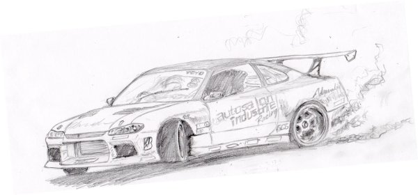 Машины дрифт для рисования