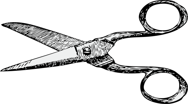 Ножницы гравюра